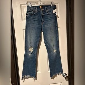 Mother Brand size 28 The Insider Crop Step Chew